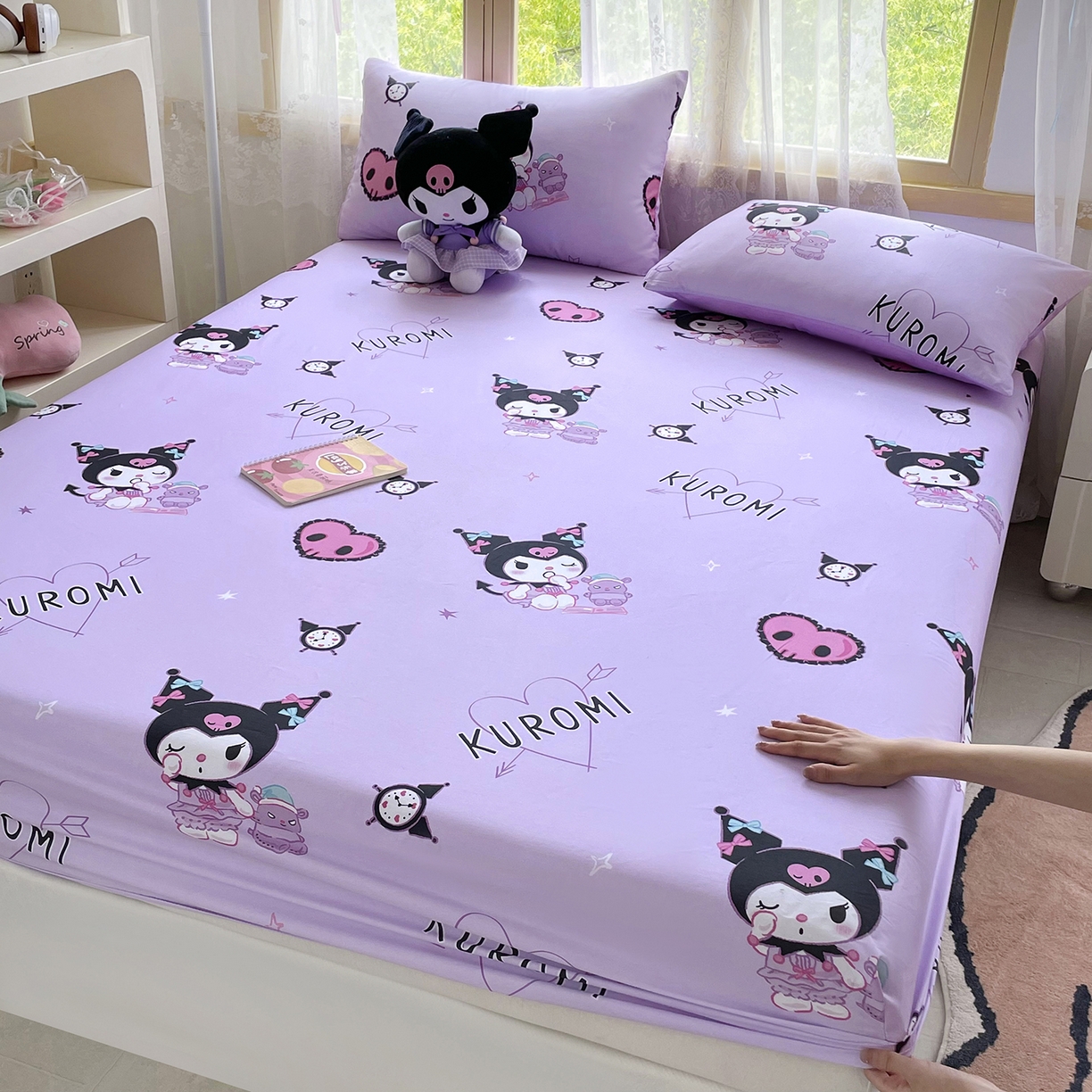 91家纺网 家纺一手货源 找家纺 （总）浩诚2025新款三丽欧专版花型全棉纯棉床笠