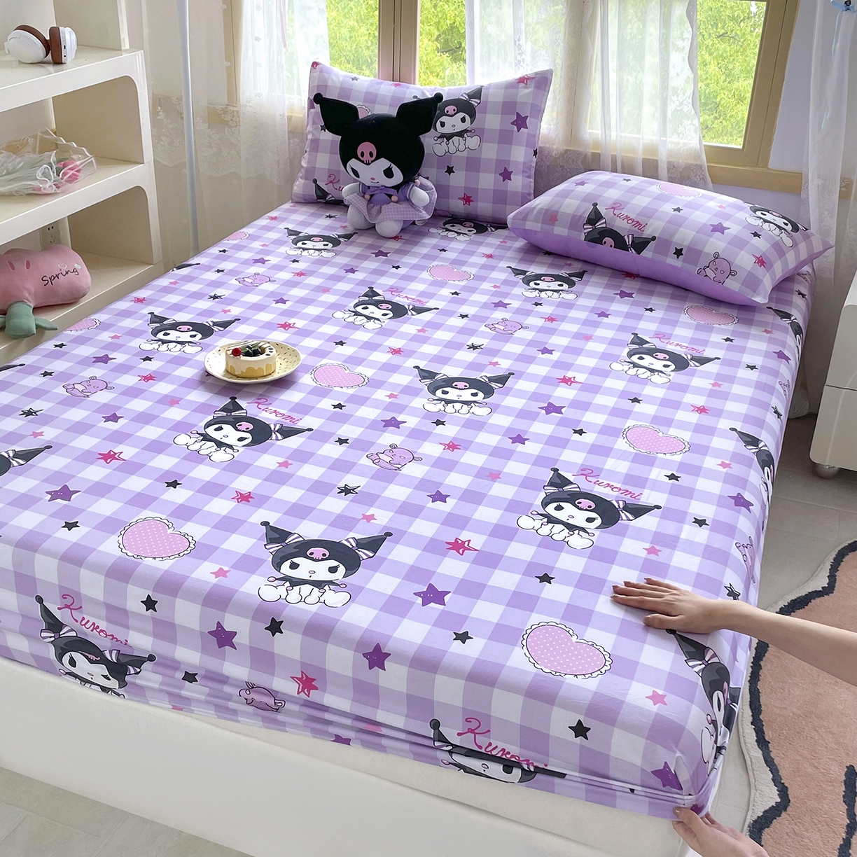 91家纺网 家纺一手货源 找家纺 （总）浩诚2025新款三丽欧专版花型全棉纯棉床笠