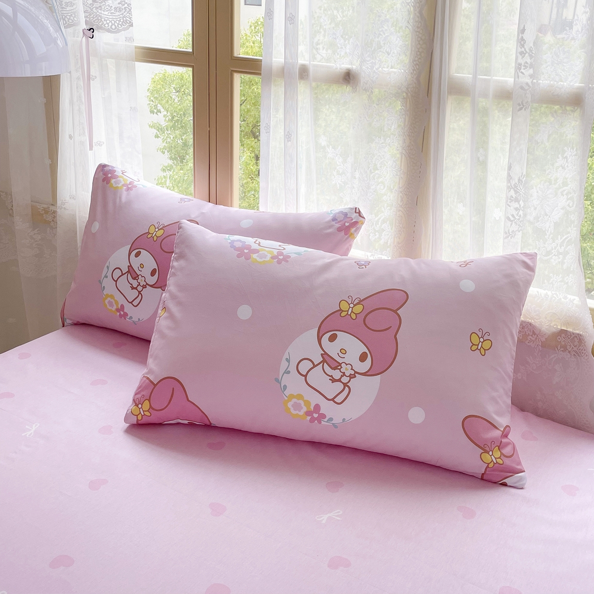 91家纺网 家纺一手货源 找家纺 （总）浩诚2025新款三丽欧专版花型全棉纯棉床笠