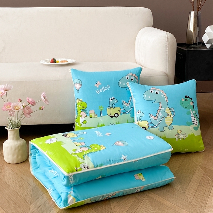 91家纺网 家纺一手货源 找家纺 （总）新奇异 2025新款雏菊秘境系列抱枕被