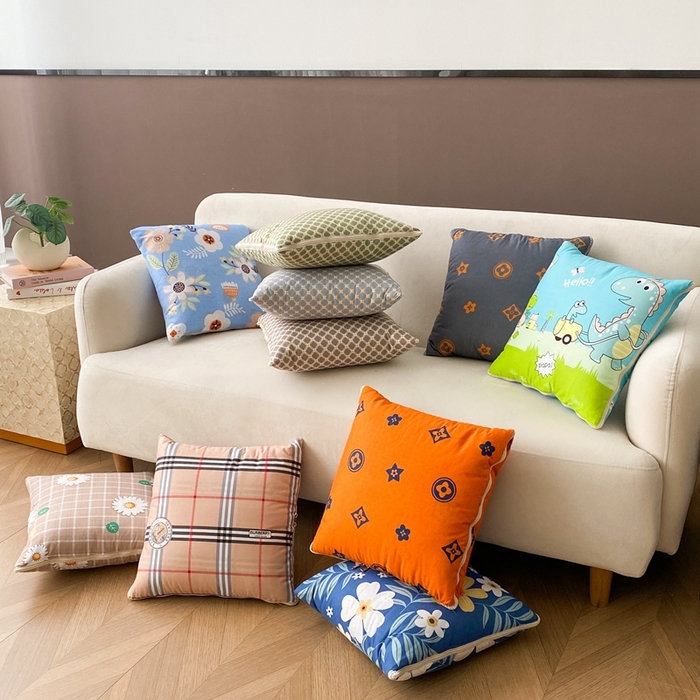 新奇异 2025新款雏菊秘境系列抱枕被 组合图仅供展示