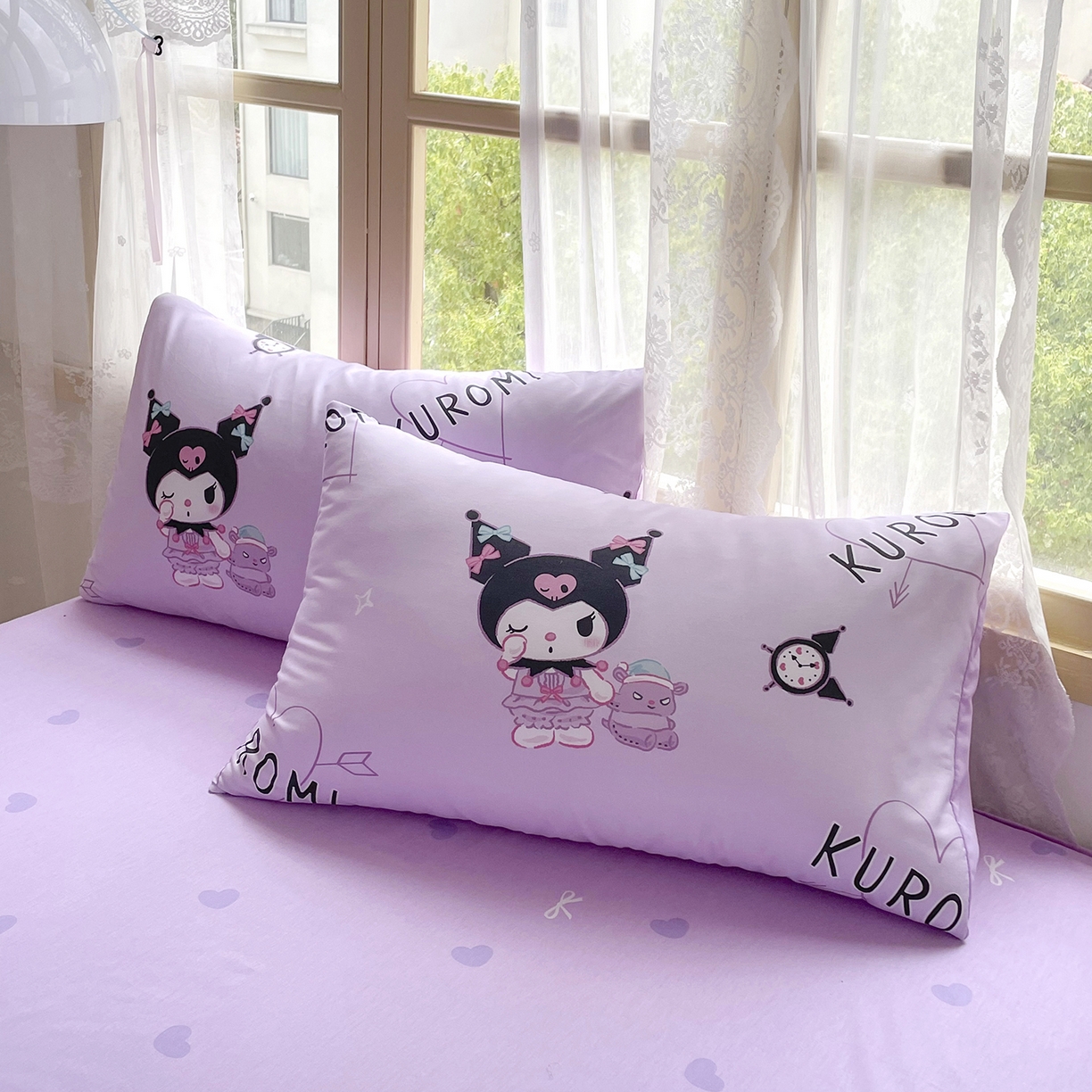 91家纺网 家纺一手货源 找家纺 浩诚2025新款三丽欧专版花型全棉纯棉床笠 甜语