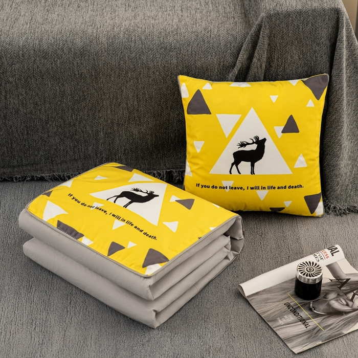 91家纺网 家纺一手货源 找家纺 （总）新奇异 2025新款北欧风仿超柔抱枕 （支持定制）被