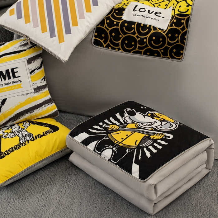 91家纺网 家纺一手货源 找家纺 （总）新奇异 2025新款北欧风仿超柔抱枕 （支持定制）被