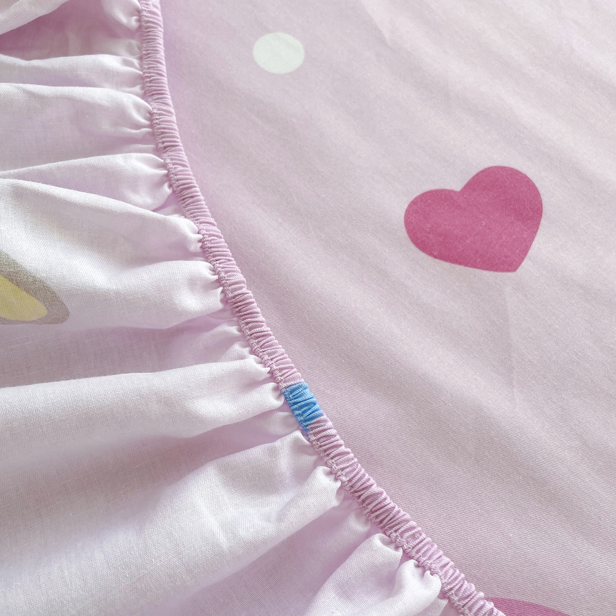 91家纺网 家纺一手货源 找家纺 浩诚2025新款三丽欧专版花型全棉纯棉床笠 星糖