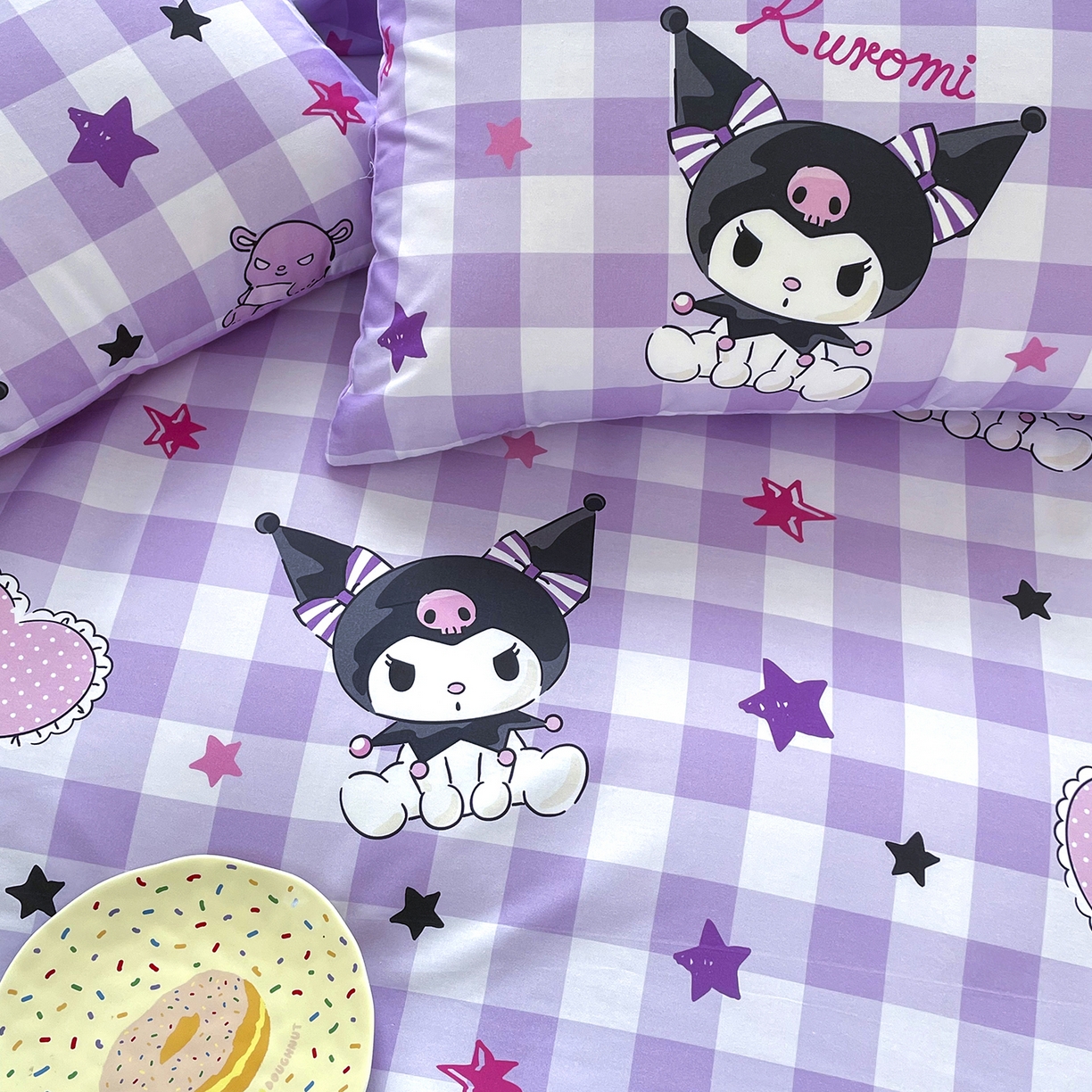 91家纺网 家纺一手货源 找家纺 浩诚2025新款三丽欧专版花型全棉纯棉床笠 星语