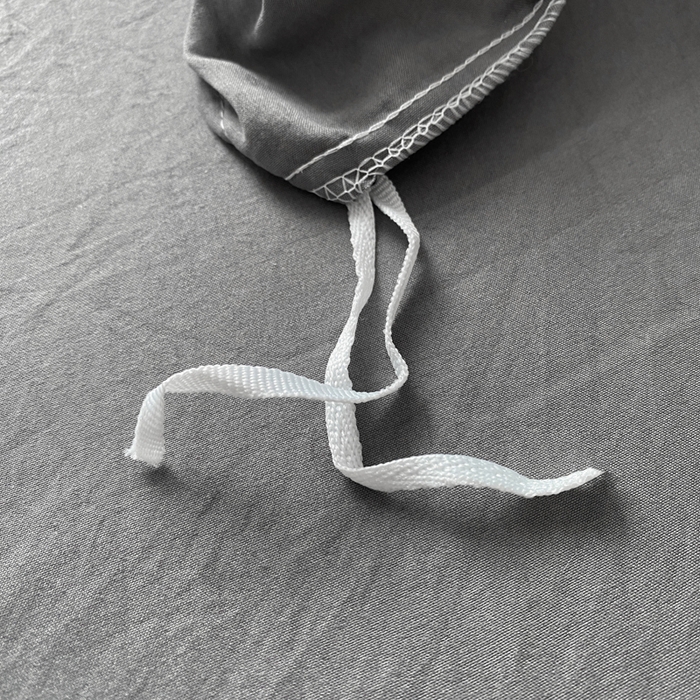 91家纺网 家纺一手货源 找家纺 夜笙家纺 2025新款水洗棉纯色双拼四件套 双拼-中灰