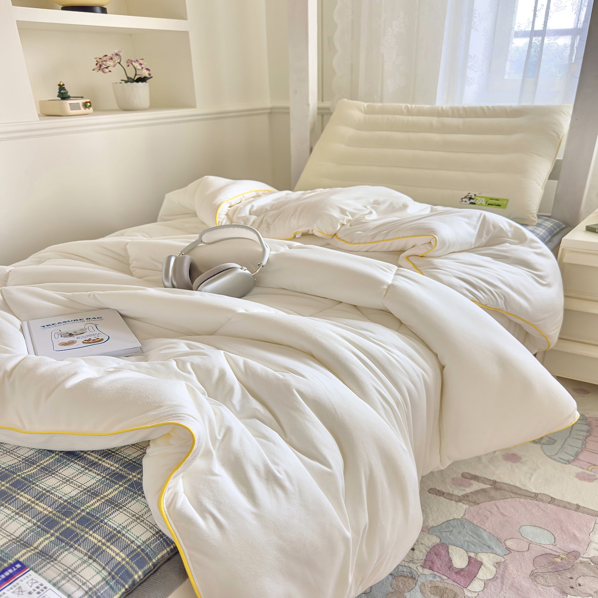 91家纺网 家纺一手货源 找家纺 （总）觅糖家纺 2025新款学生季宿舍三件套大礼包