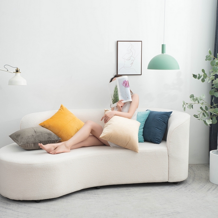 91家纺网 家纺一手货源 找家纺 （总）新奇异 2025新款纯色荷兰绒抱枕 （支持定制）