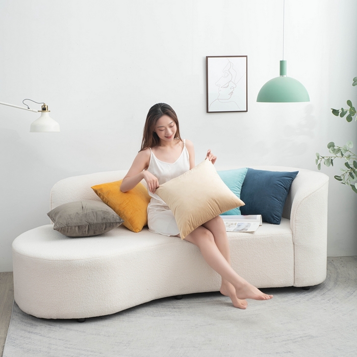 91家纺网 家纺一手货源 找家纺 （总）新奇异 2025新款纯色荷兰绒抱枕 （支持定制）