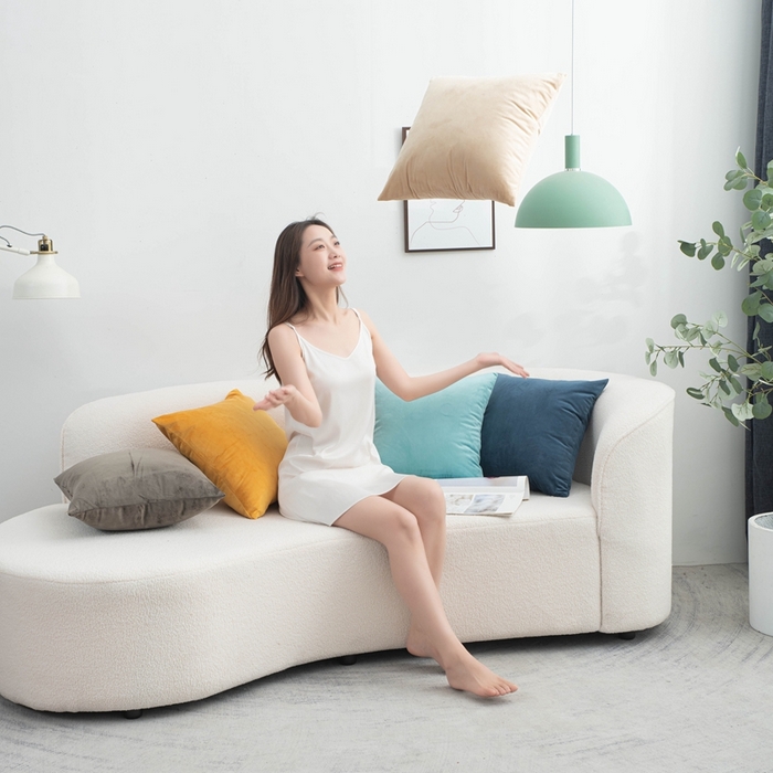 91家纺网 家纺一手货源 找家纺 新奇异 2025新款纯色荷兰绒抱枕 （支持定制） 组合图仅供展示