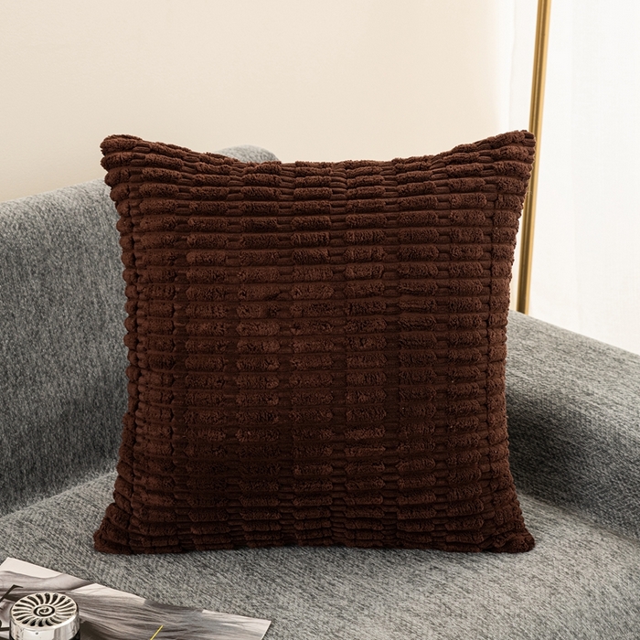 91家纺网 家纺一手货源 找家纺 （总）新奇异 2025新款简约单/双面灯芯绒抱枕麦穗粒系列