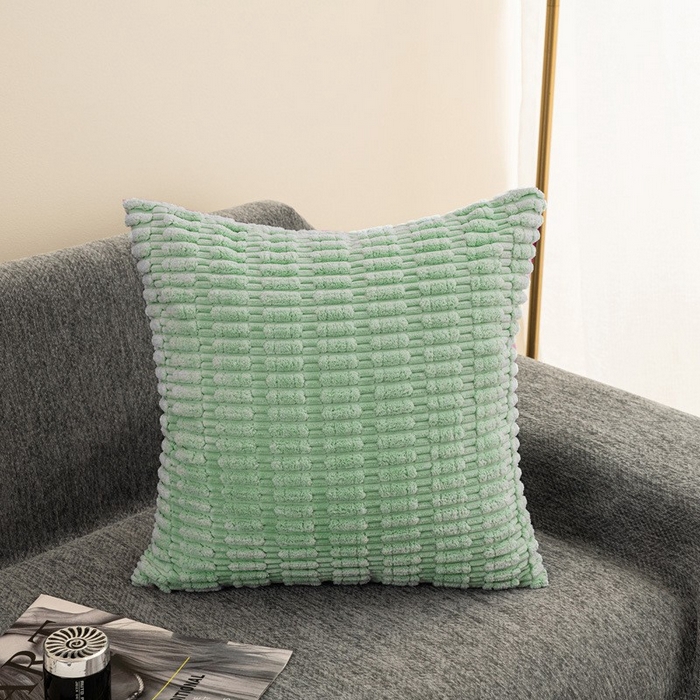 91家纺网 家纺一手货源 找家纺 （总）新奇异 2025新款简约单/双面灯芯绒抱枕麦穗粒系列