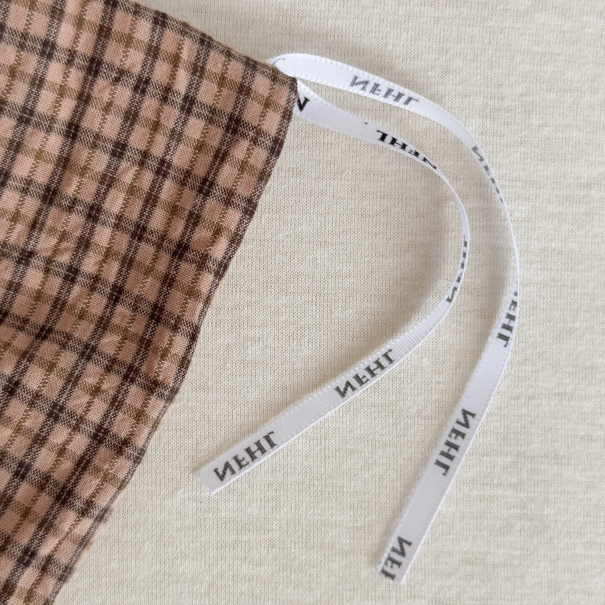 91家纺网 家纺一手货源 找家纺 晚依家纺 2025新款A类全棉色织水洗棉被套单件纯棉格子纯色学生宿舍被罩定制定做 沐风-粉红