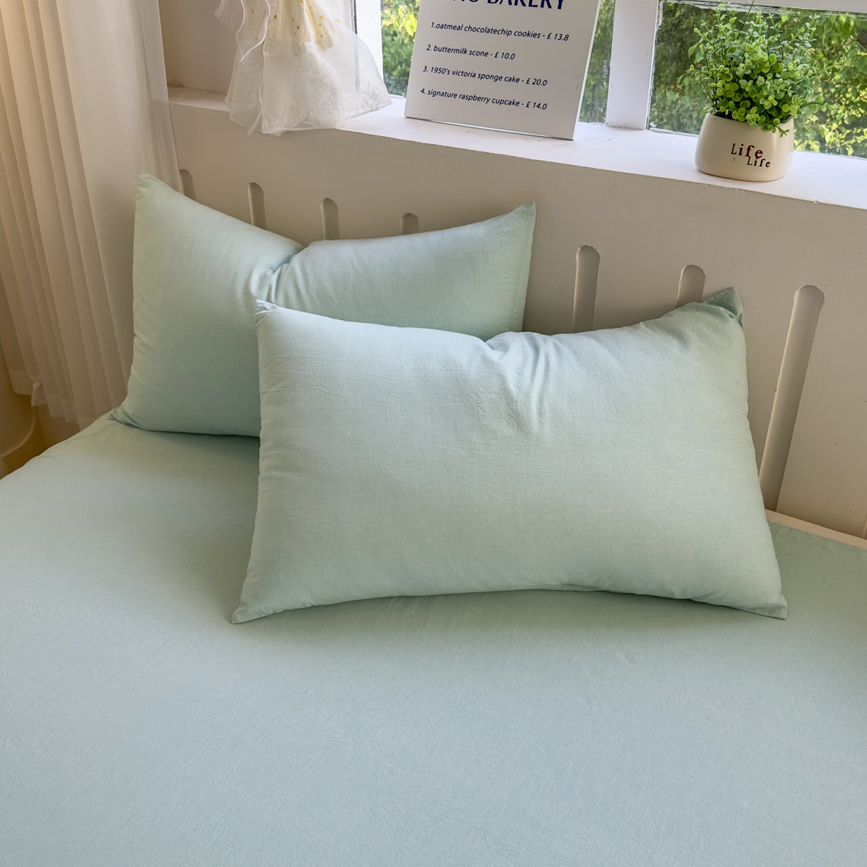 91家纺网 家纺一手货源 找家纺 晚依家纺 2025新款A类全棉色织水洗棉被套单件纯棉格子纯色学生宿舍被罩定制定做 纯色-湖蓝