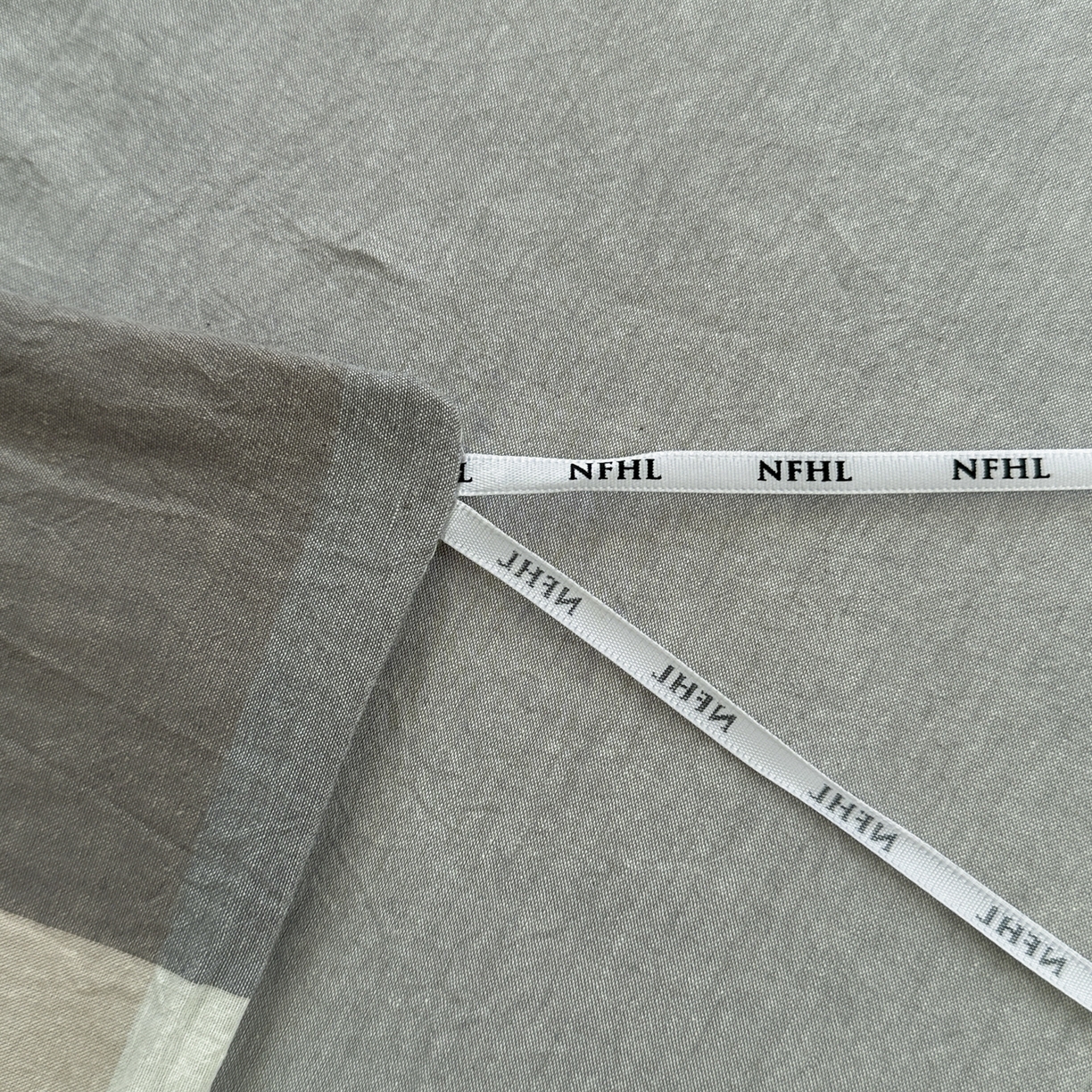 91家纺网 家纺一手货源 找家纺 晚依家纺 2025新款A类全棉色织水洗棉被套单件纯棉格子纯色学生宿舍被罩定制定做 洛伊-灰咖大格