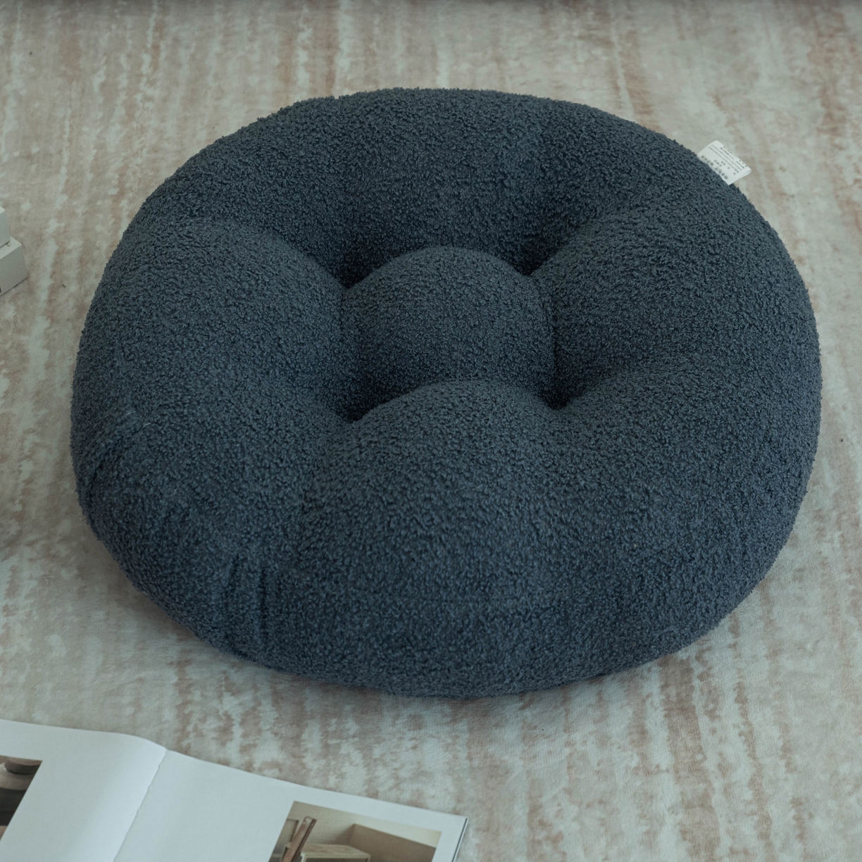 91家纺网 家纺一手货源 找家纺 （总）2025新款泰迪绒蒲团