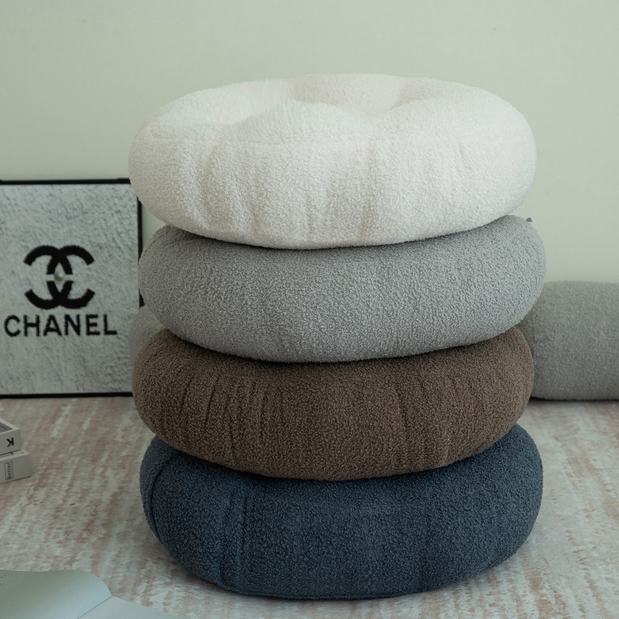 91家纺网 家纺一手货源 找家纺 （总）2025新款泰迪绒蒲团