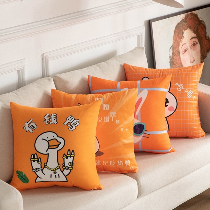 91家纺网 家纺一手货源 找家纺 （总）新奇异 2025新款卡通抱枕 （支持定制）