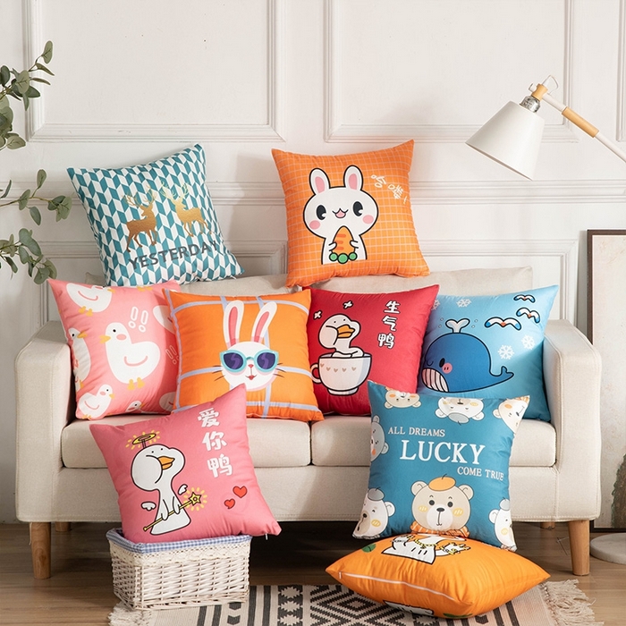 91家纺网 家纺一手货源 找家纺 （总）新奇异 2025新款卡通抱枕 （支持定制）