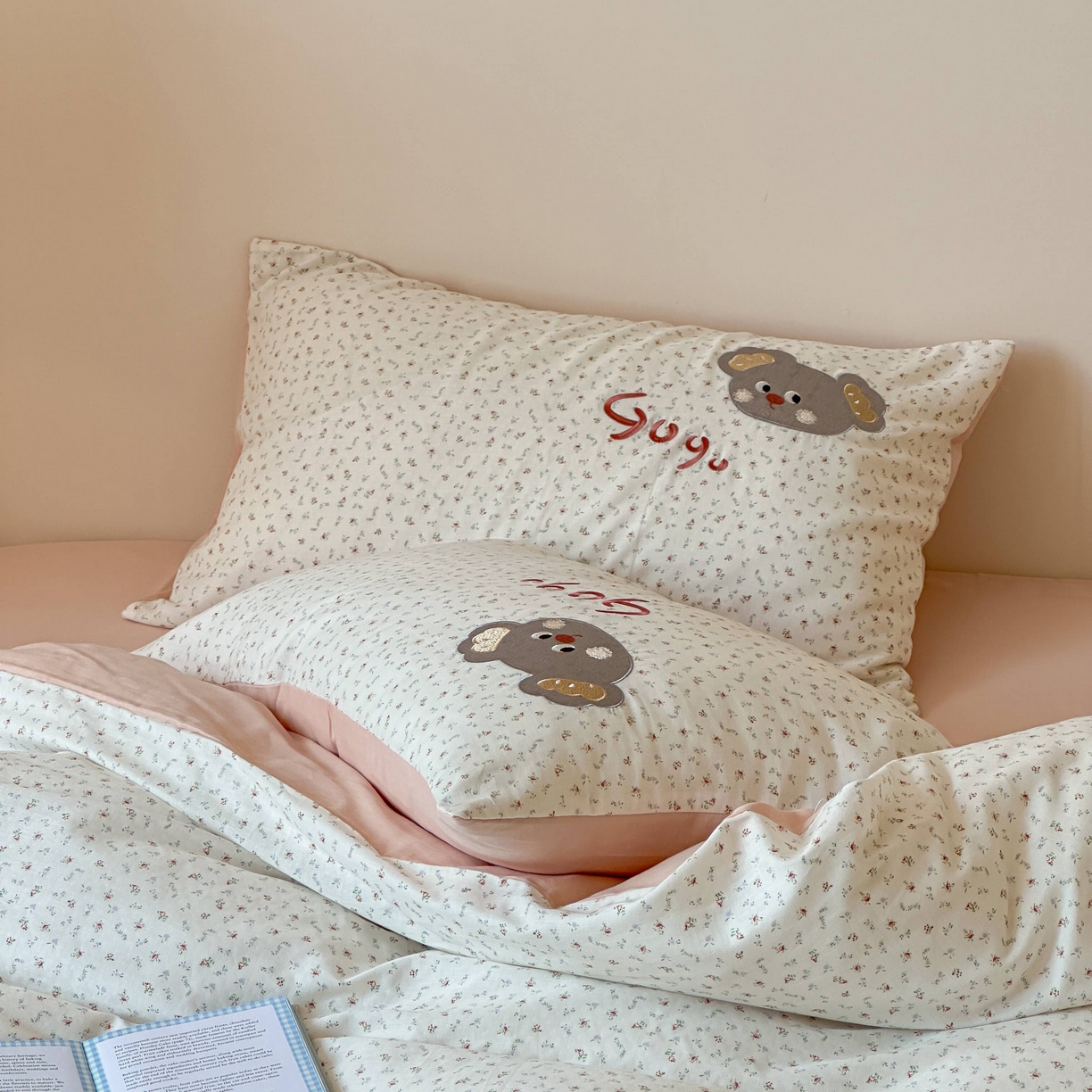 91家纺网 家纺一手货源 找家纺 （总）紫桐 Lila lndus 2025新款双层纱贴布绣四件套