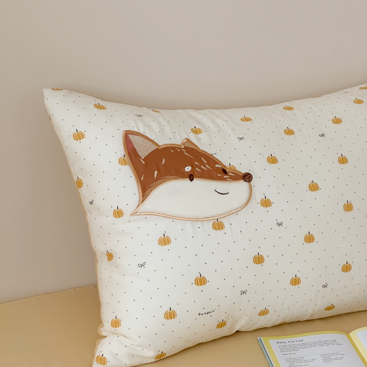 91家纺网 家纺一手货源 找家纺 紫桐 Lila lndus 2025新款双层纱贴布绣四件套 小狐狸