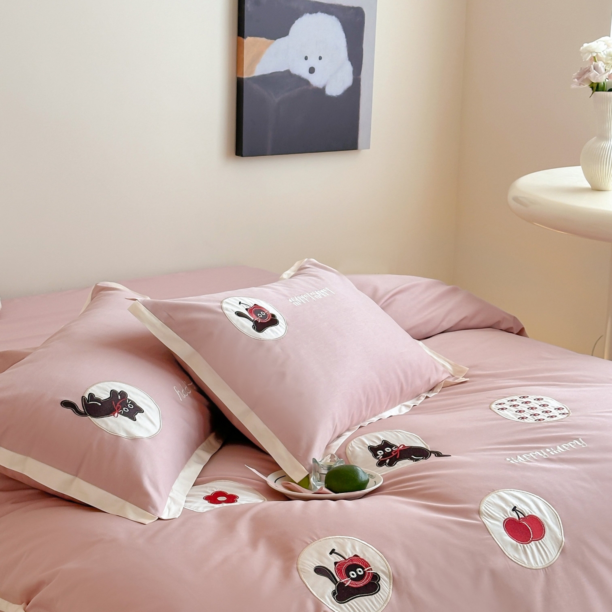 91家纺网 家纺一手货源 找家纺 （总）紫桐 Lila lndus 2025新款50支双股长绒棉纯棉四件套