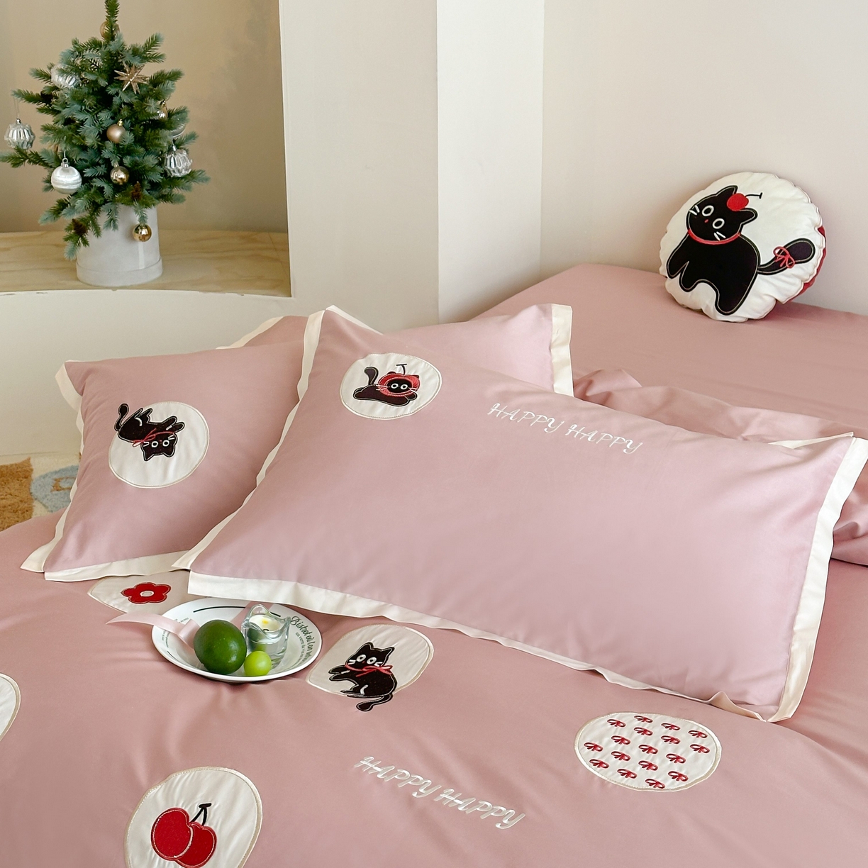 91家纺网 家纺一手货源 找家纺 （总）紫桐 Lila lndus 2025新款50支双股长绒棉纯棉四件套