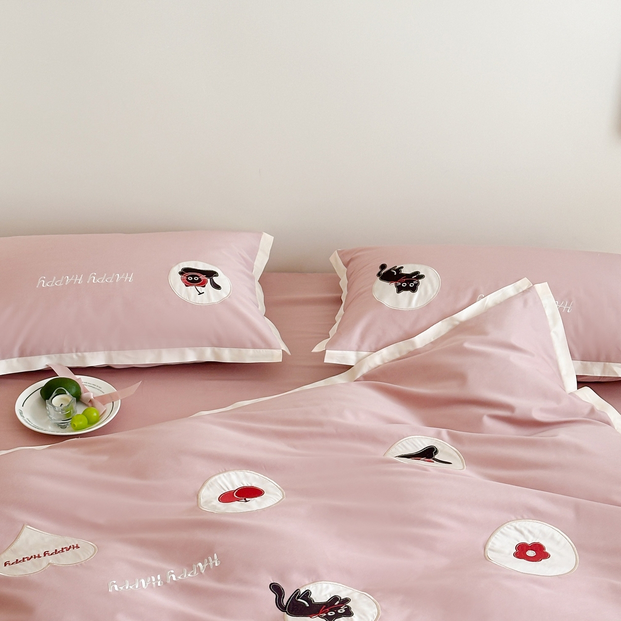 91家纺网 家纺一手货源 找家纺 （总）紫桐 Lila lndus 2025新款50支双股长绒棉纯棉四件套