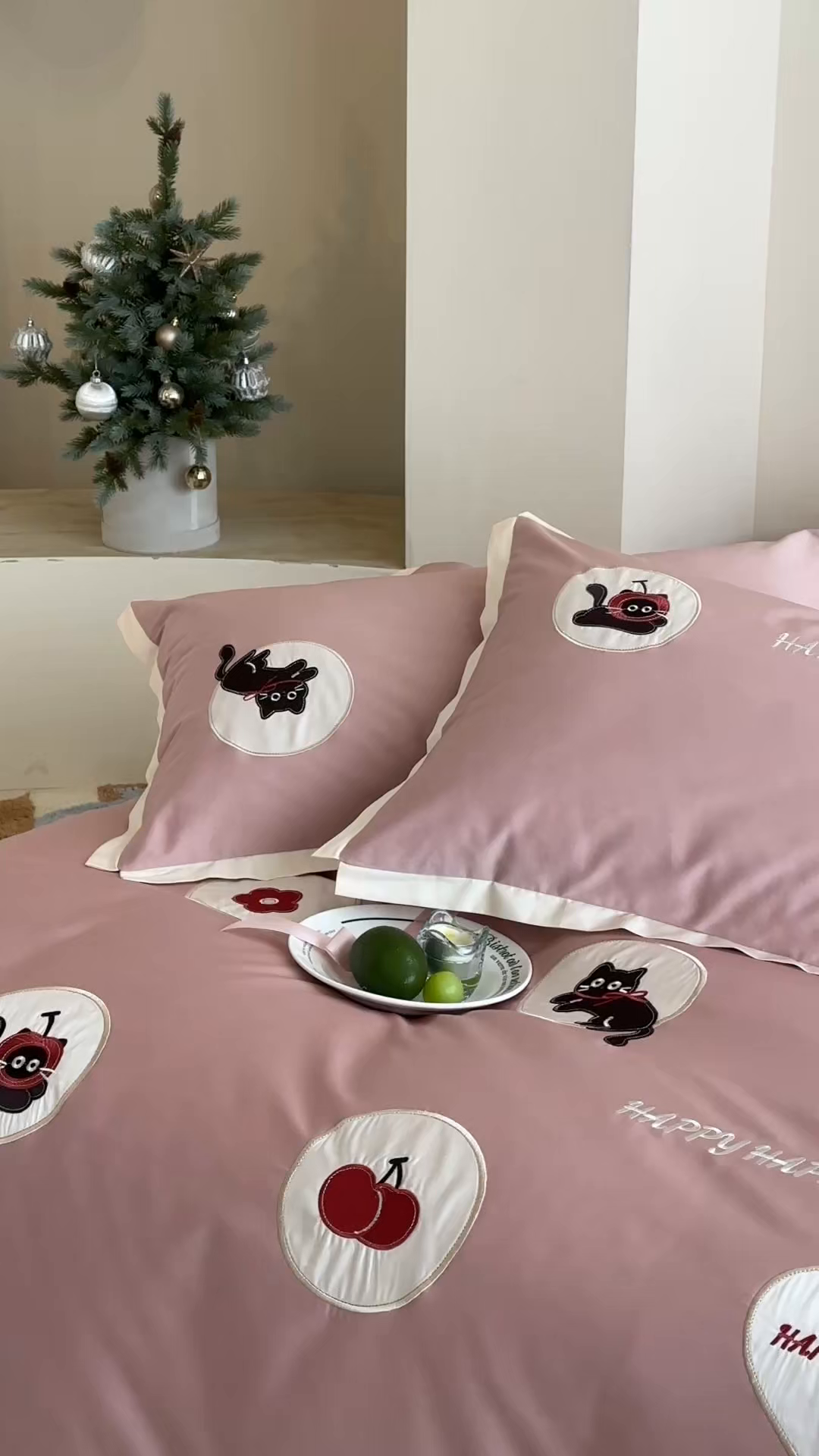 91家纺网 家纺一手货源 找家纺 （总）紫桐 Lila lndus 2025新款50支双股长绒棉纯棉四件套