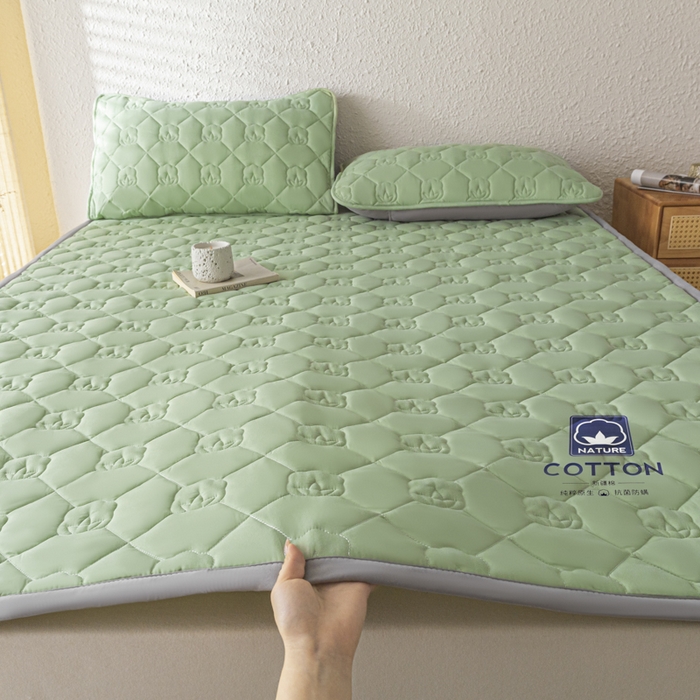 91家纺网 家纺一手货源 找家纺 （总）老帅的工厂店2025新款A类水洗棉珩绣棉花床褥