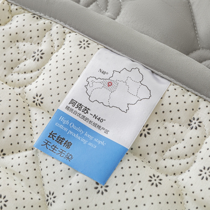 91家纺网 家纺一手货源 找家纺 （总）老帅的工厂店2025新款A类水洗棉珩绣棉花床褥