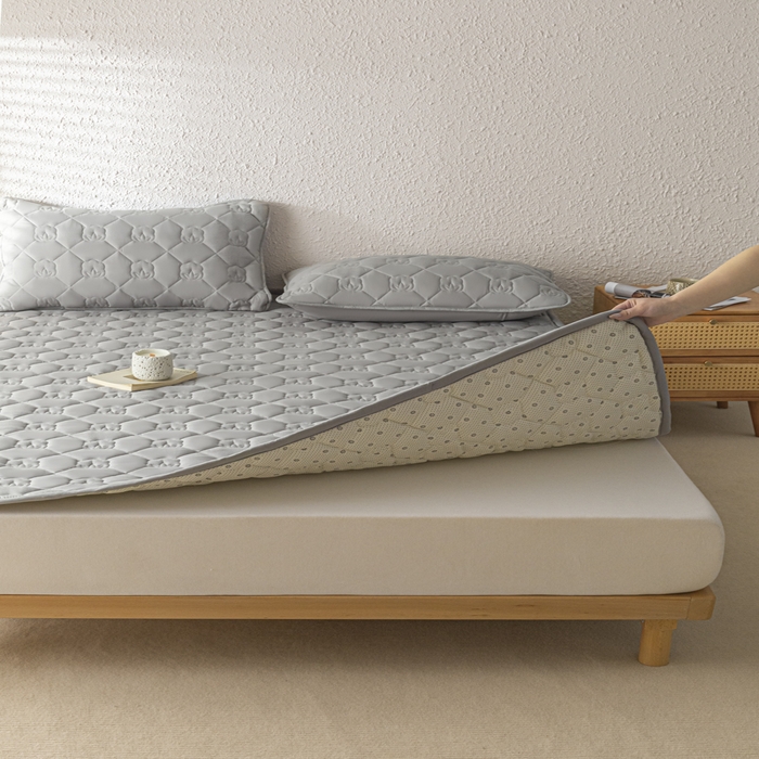 91家纺网 家纺一手货源 找家纺 （总）老帅的工厂店2025新款A类水洗棉珩绣棉花床褥