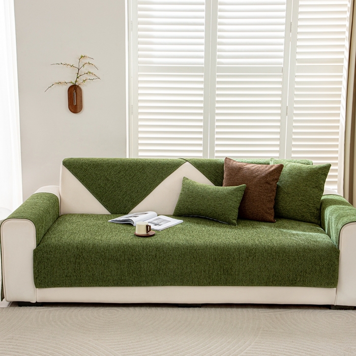 91家纺网 家纺一手货源 找家纺 （总）沐沐家纺2026新款人字纹沙发垫