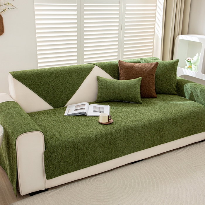 91家纺网 家纺一手货源 找家纺 （总）沐沐家纺2026新款人字纹沙发垫