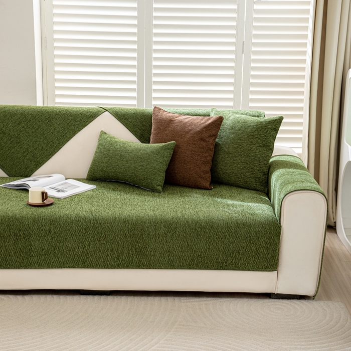 91家纺网 家纺一手货源 找家纺 （总）沐沐家纺2026新款人字纹沙发垫