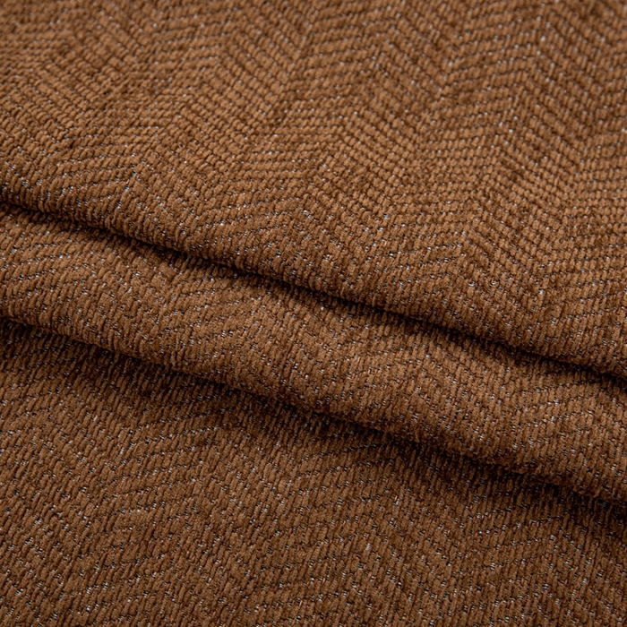 91家纺网 家纺一手货源 找家纺 沐沐家纺2026新款人字纹沙发垫 深咖