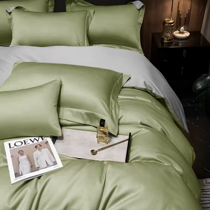 91家纺网 家纺一手货源 找家纺 （总）未来家居 2024新款100S长绒棉丽姿四件套