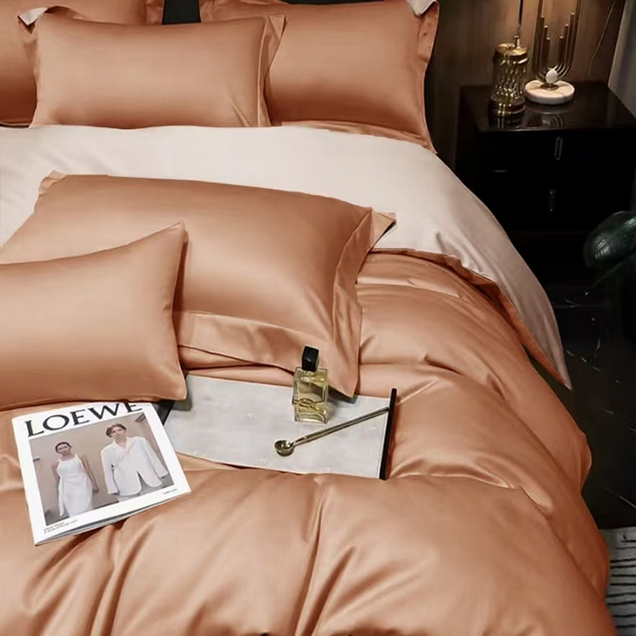 91家纺网 家纺一手货源 找家纺 （总）未来家居 2024新款100S长绒棉丽姿四件套