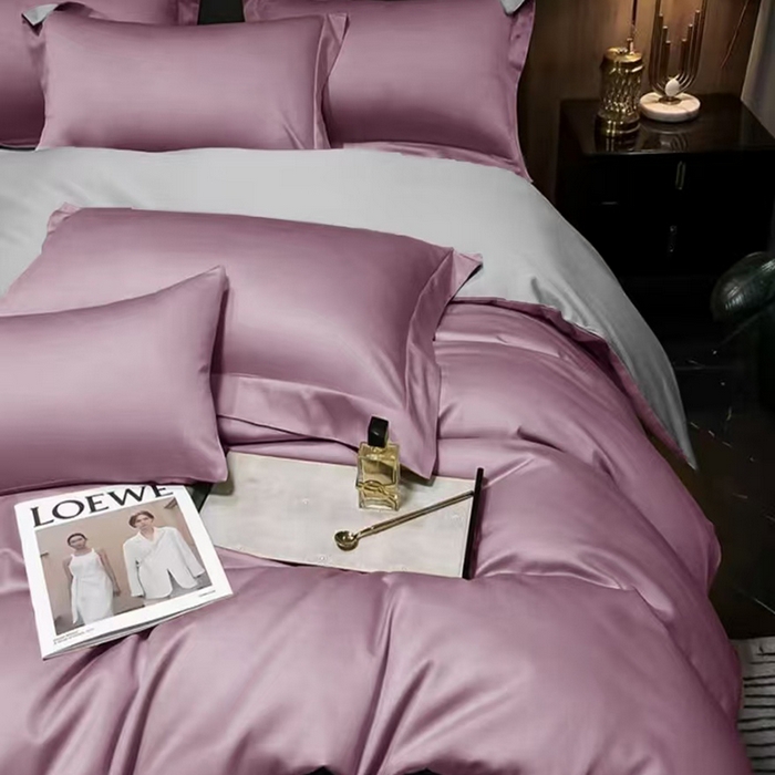 91家纺网 家纺一手货源 找家纺 （总）未来家居 2024新款100S长绒棉丽姿四件套