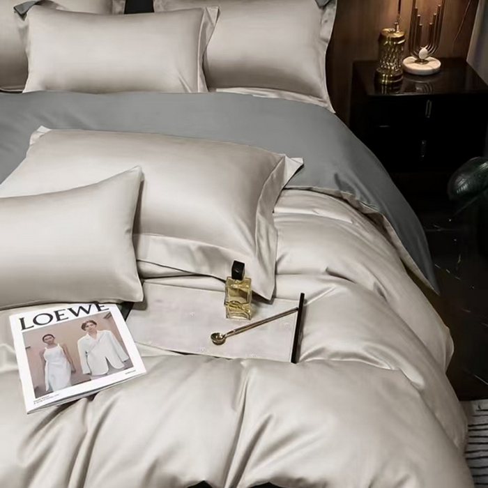 91家纺网 家纺一手货源 找家纺 （总）未来家居 2024新款100S长绒棉丽姿四件套