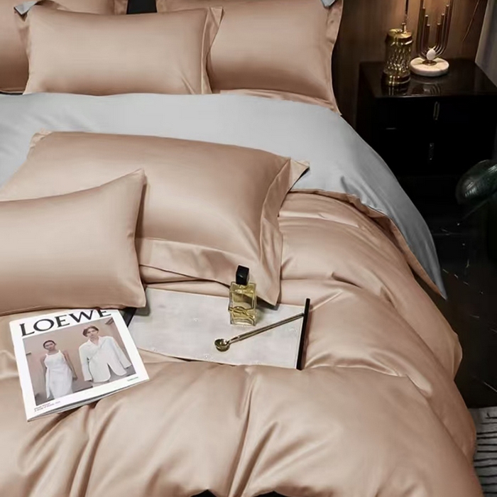 91家纺网 家纺一手货源 找家纺 （总）未来家居 2024新款100S长绒棉丽姿四件套