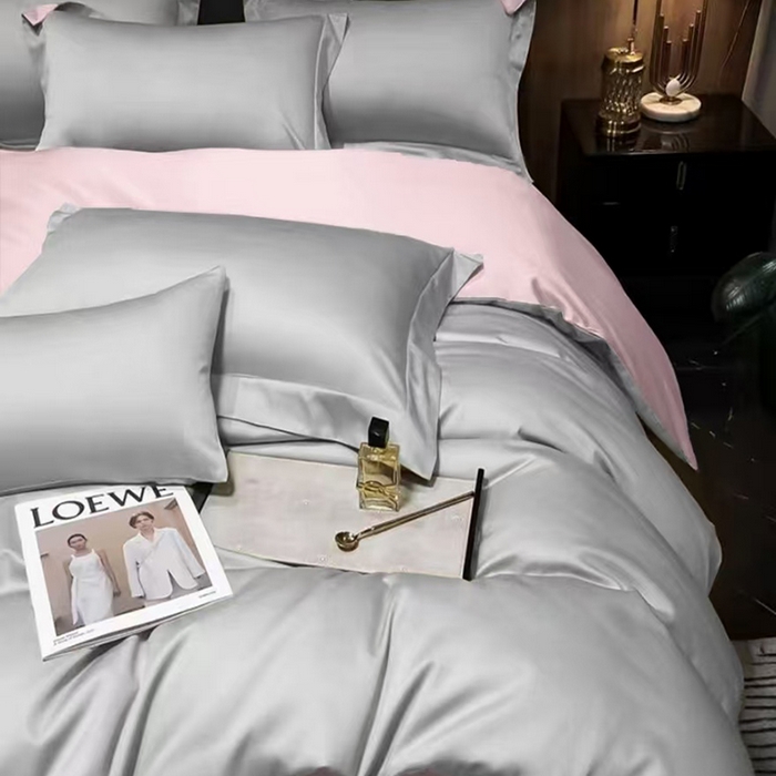 91家纺网 家纺一手货源 找家纺 （总）未来家居 2024新款100S长绒棉丽姿四件套