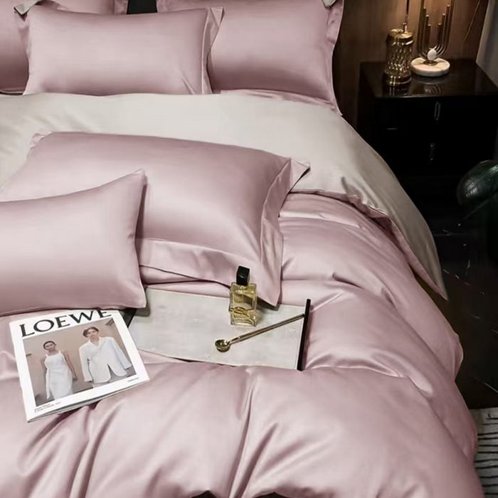 91家纺网 家纺一手货源 找家纺 （总）未来家居 2024新款100S长绒棉丽姿四件套