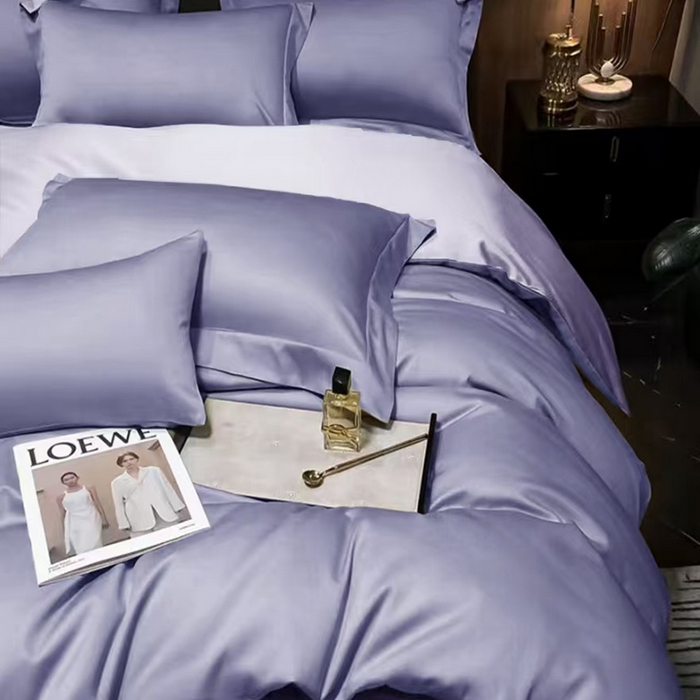 91家纺网 家纺一手货源 找家纺 （总）未来家居 2024新款100S长绒棉丽姿四件套