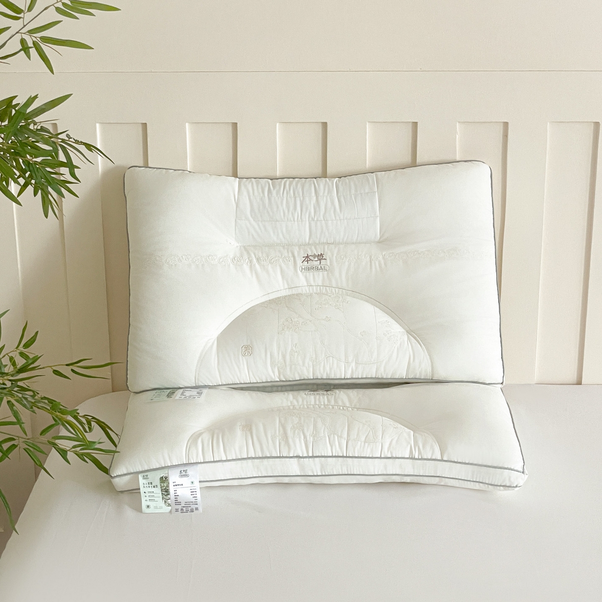 91家纺网 家纺一手货源 找家纺 （总）爱尚家枕芯 2025新款草本决明子分区枕枕头枕芯