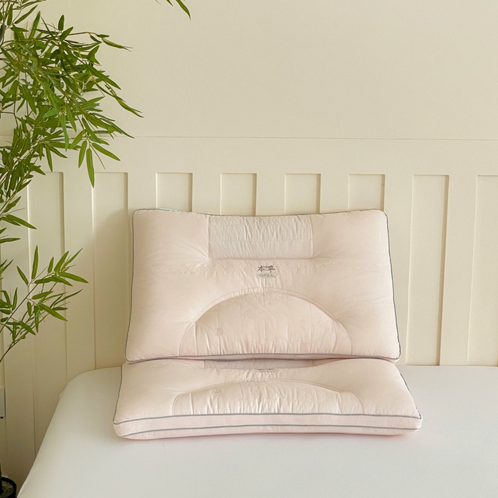 91家纺网 家纺一手货源 找家纺 （总）爱尚家枕芯 2025新款草本决明子分区枕枕头枕芯