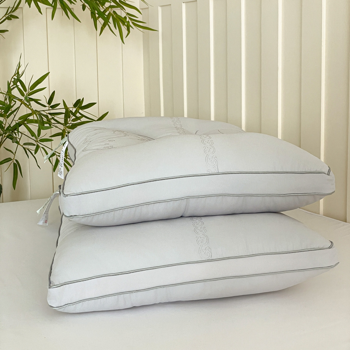 91家纺网 家纺一手货源 找家纺 （总）爱尚家枕芯 2025新款草本决明子分区枕枕头枕芯