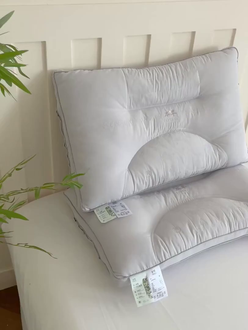 91家纺网 家纺一手货源 找家纺 （总）爱尚家枕芯 2025新款草本决明子分区枕枕头枕芯