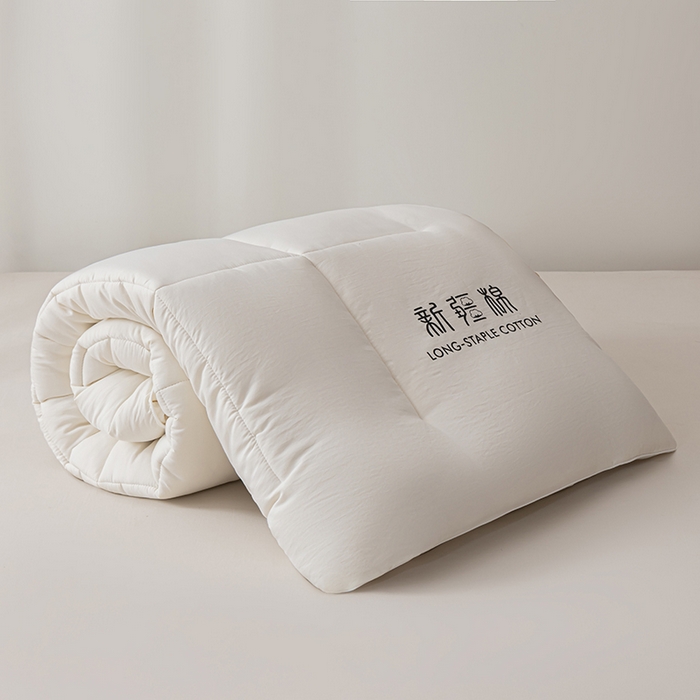 91家纺网 家纺一手货源 找家纺 思雅庭 2025新疆棉花床垫褥子宿舍学生榻榻米折叠加厚垫子棉絮 白色-款式一